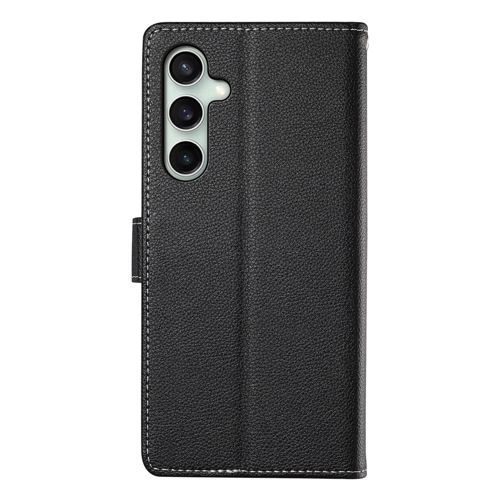 EIDERWOOD Samsung Galaxy S26 FE Flip Cover m. Ståfunktion og Strop - Sort