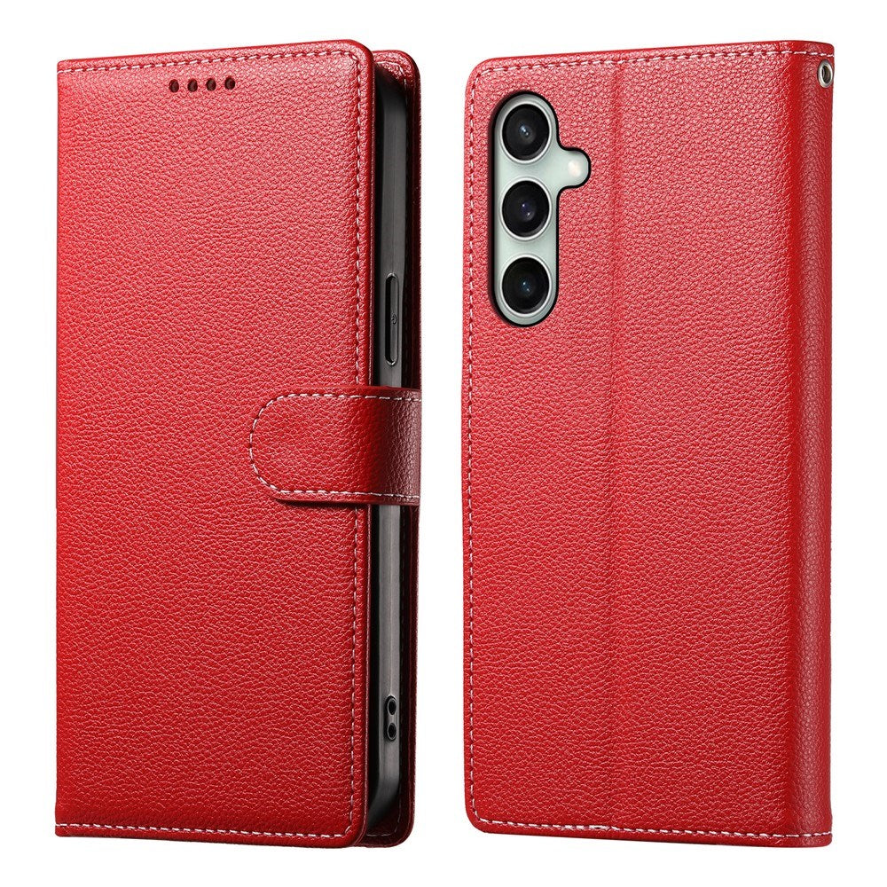 EIDERWOOD Samsung Galaxy S26 FE Flip Cover m. Ståfunktion og Strop - Rød