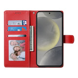 EIDERWOOD Samsung Galaxy S26 FE Flip Cover m. Ståfunktion og Strop - Rød