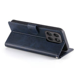 Motorola Moto G47 / G37 EIDERWOOD Læder Flip Cover m. Pung & Strop - Blå