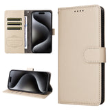 Motorola Moto G47 / G37 EIDERWOOD Flip Cover (RFID Blokering) - Beige