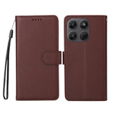Motorola Moto G47 / G37 EIDERWOOD Flip Cover (RFID Blokering) - Brun