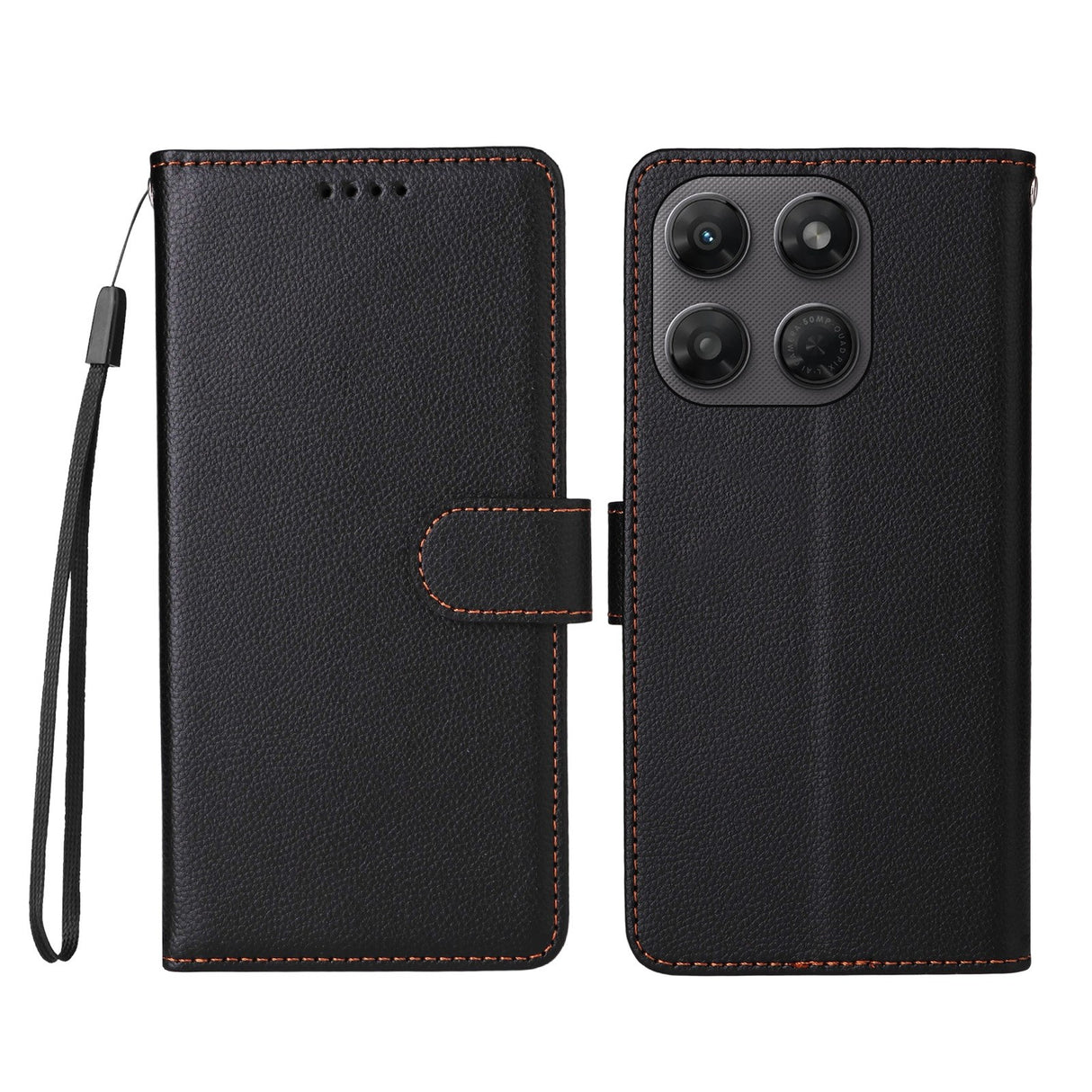 Motorola Moto G47 / G37 EIDERWOOD Flip Cover (RFID Blokering) - Sort