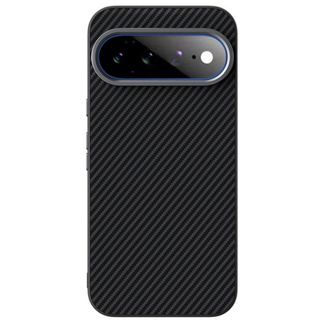 Google Pixel 11 Pro XL ABEEL Hybrid Mobilcover m. Karbonfibretekstur - Sort