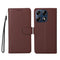 Motorola Edge 70 Pro EIDERWOOD Kunstlæder Flip Cover m. Strop & Ståfunktion - Brun