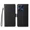 Motorola Edge 70 Pro EIDERWOOD Kunstlæder Flip Cover m. Strop & Ståfunktion - Sort