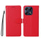 Motorola Edge 70 Pro EIDERWOOD Kunstlæder Flip Cover m. Strop & Ståfunktion - Rød
