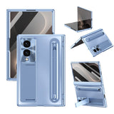 Samsung Galaxy Z Fold8 EIDERWOOD Cover m. Indbygget Styluspen & Ståfunktion - Blå