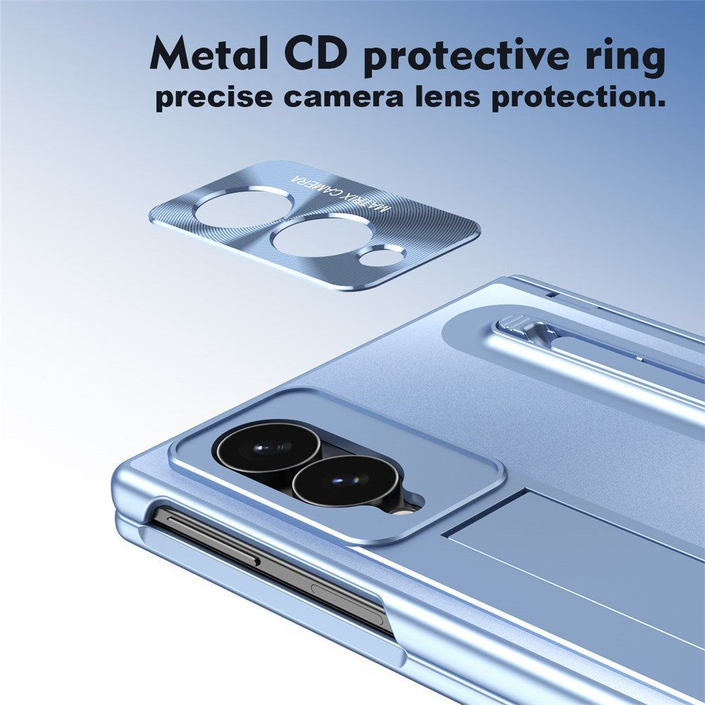 Samsung Galaxy Z Fold8 EIDERWOOD Cover m. Indbygget Styluspen & Ståfunktion - Blå