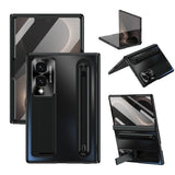 Samsung Galaxy Z Fold8 EIDERWOOD Cover m. Indbygget Styluspen & Ståfunktion - Sort