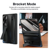 Samsung Galaxy Z Fold8 EIDERWOOD Cover m. Indbygget Styluspen & Ståfunktion - Sort