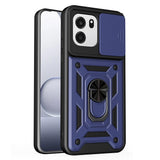 EIDERWOOD OnePlus Nord CE6 Hybrid Håndværker Mobil Cover m. Kickstand & Cam Slider - Blå