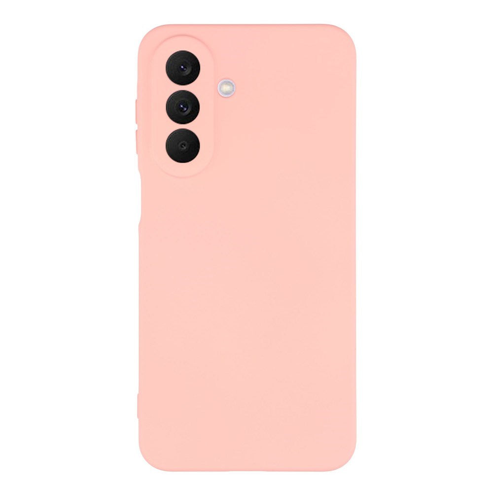 Samsung Galaxy A27 EIDERWOOD Foret Fleksibelt Plast Bagside Cover - Lyserød