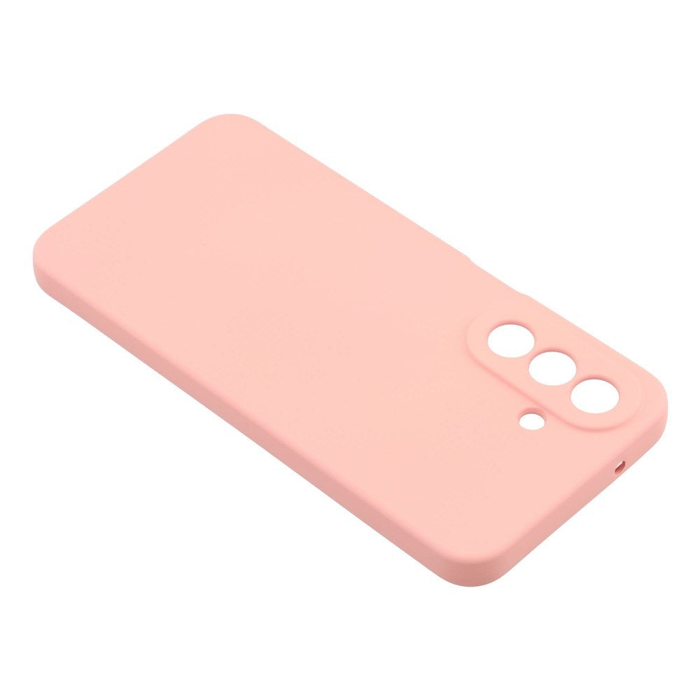 Samsung Galaxy A27 EIDERWOOD Foret Fleksibelt Plast Bagside Cover - Lyserød