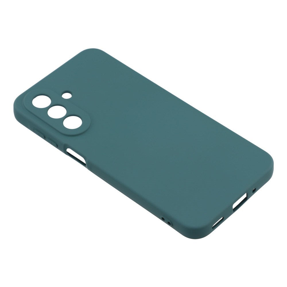 Samsung Galaxy A27 EIDERWOOD Foret Fleksibelt Plast Bagside Cover - Mørkegrøn