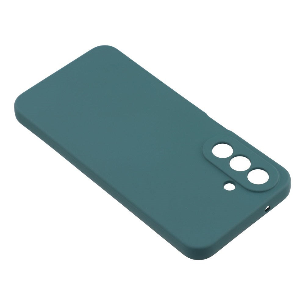 Samsung Galaxy A27 EIDERWOOD Foret Fleksibelt Plast Bagside Cover - Mørkegrøn