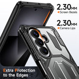 Samsung Galaxy Z Fold8 Ultra / Fold7 EIDERWOOD Håndværkercover m. Indbygget Ståfunktion - MagSafe Kompatibel - Sort / Grå