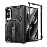 Samsung Galaxy Z Fold8 EIDERWOOD Håndværkercover m. Indbygget Ståfunktion - MagSafe Kompatibel - Sort