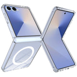 Samsung Galaxy Z Flip8 EIDERWOOD Hybrid Plast Bagside Cover - MagSafe Kompatibel - Gennemsigtig