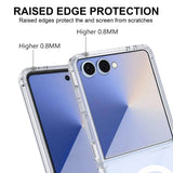 Samsung Galaxy Z Flip8 EIDERWOOD Hybrid Plast Bagside Cover - MagSafe Kompatibel - Gennemsigtig