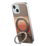 iPhone 14 / 13 EIDEROWOD Hybrid Plast Gradient Bagside Cover - MagSafe Kompatibel - Brun