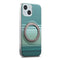iPhone 14 / 13 EIDEROWOD Hybrid Plast Gradient Bagside Cover - MagSafe Kompatibel - Grøn