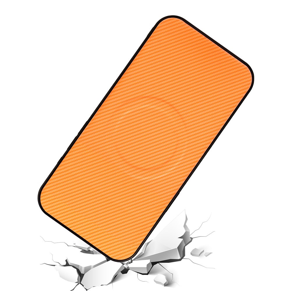 Realme 16 Pro EIDERWOOD Hybrid Carbon Bagside Cover - MagSafe Kompatibel - Orange