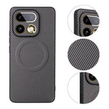 Realme 16 Pro EIDERWOOD Hybrid Carbon Bagside Cover - MagSafe Kompatibel - Grå