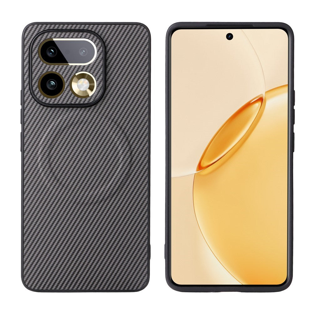 Realme 16 Pro+ EIDERWOOD Hybrid Carbon Bagside Cover - MagSafe Kompatibel - Grå