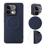 Realme 16 Pro+ EIDERWOOD Hybrid Carbon Bagside Cover - MagSafe Kompatibel - Blå