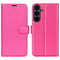 Samsung Galaxy S26 FE EIDERWOOD Kunstlæder Flipcover - Kortholder & Ståfunktion - Pink