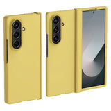 Samsung Galaxy Z Fold8 Ultra EIDERWOOD Hårdt Plastik Mobilcover m. Hængsel - Gul
