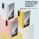 Samsung Galaxy Z Fold8 Ultra EIDERWOOD Hårdt Plastik Mobilcover m. Hængsel - Orange