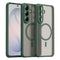 Samsung Galaxy S26 FE EIDERWOOD Mat Hybrid Mobilcover - MagSafe Kompatibel - Gennemsigtig / Grøn
