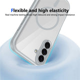 Samsung Galaxy A27 EIDERWOOD Hybrid Plast Bagside Cover - MagSafe Kompatibel - Gennemsigtig / Grå