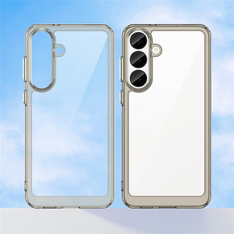 Samsung Galaxy S26 FE EIDERWOOD Hybrid Cover - Gennemsigtig / Grå