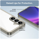 Samsung Galaxy S26 FE EIDERWOOD Hybrid Cover - Gennemsigtig / Grå