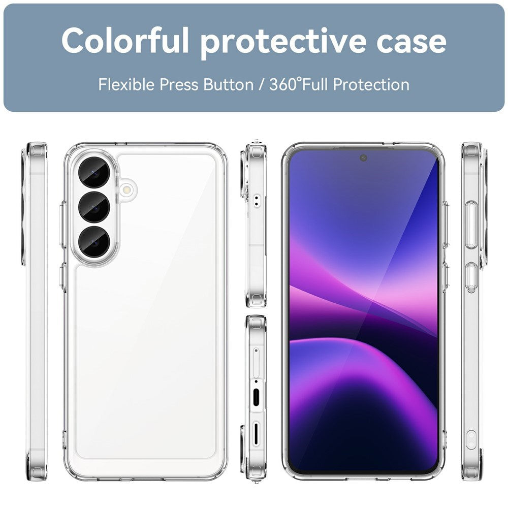 Samsung Galaxy S26 FE EIDERWOOD Hybrid Mobilcover - Gennemsigtig