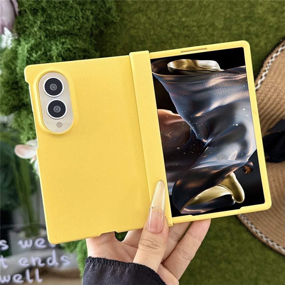 Samsung Galaxy Z Fold8 EIDERWOOD Hårdt Plastik Mobilcover m. Hængsel - Gul