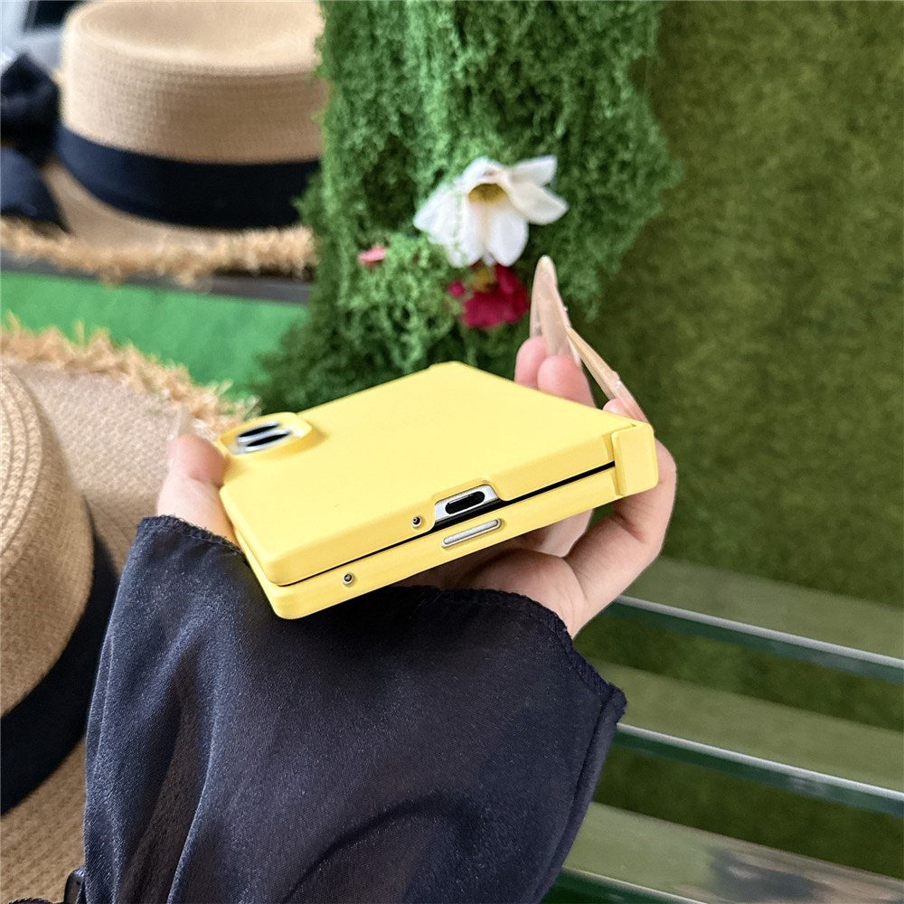 Samsung Galaxy Z Fold8 EIDERWOOD Hårdt Plastik Mobilcover m. Hængsel - Gul