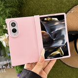 Samsung Galaxy Z Fold8 EIDERWOOD Hårdt Plastik Mobilcover m. Hængsel - Lyserød