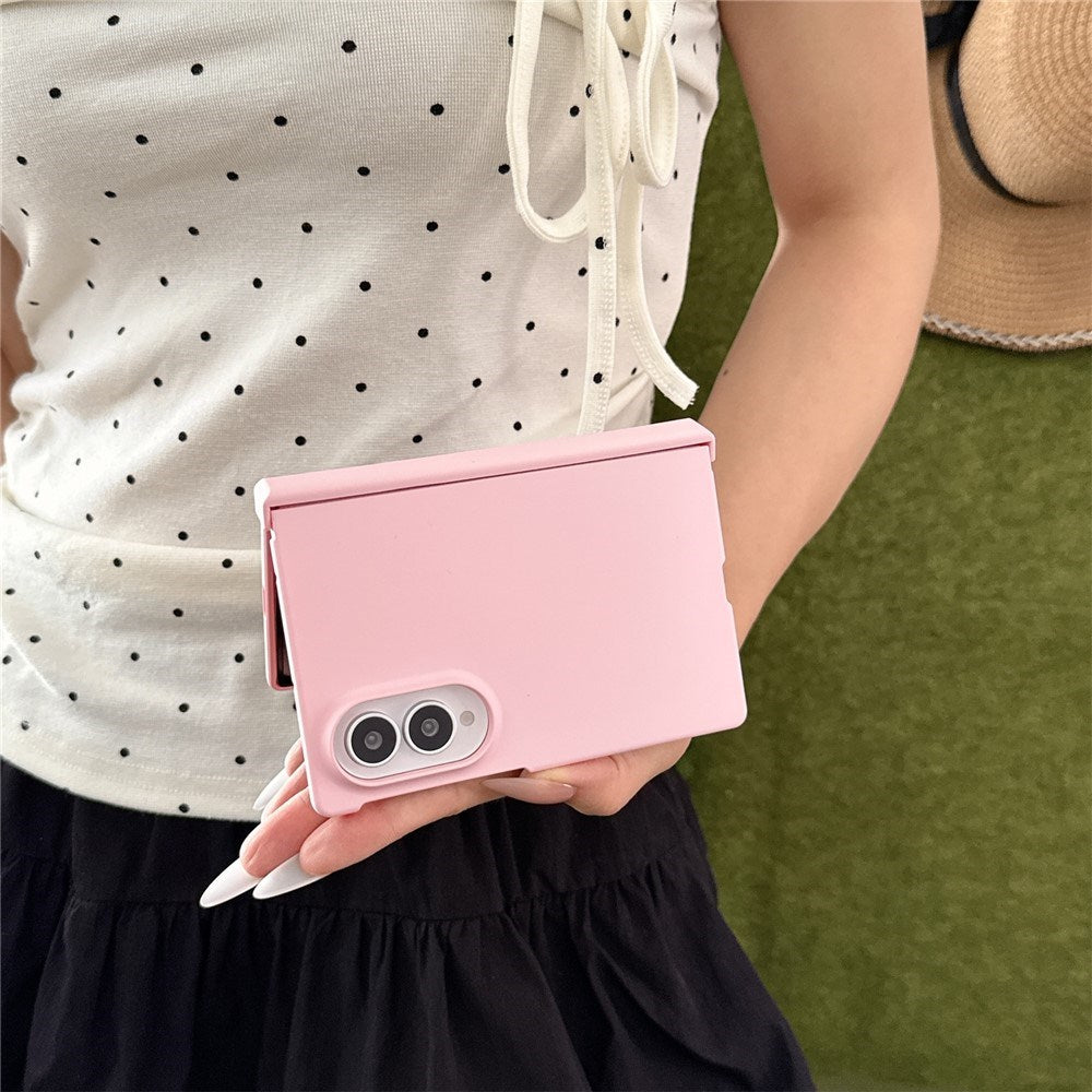 Samsung Galaxy Z Fold8 EIDERWOOD Hårdt Plastik Mobilcover m. Hængsel - Lyserød