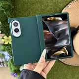 Samsung Galaxy Z Fold8 EIDERWOOD Hårdt Plastik Mobilcover m. Hængsel - Grøn