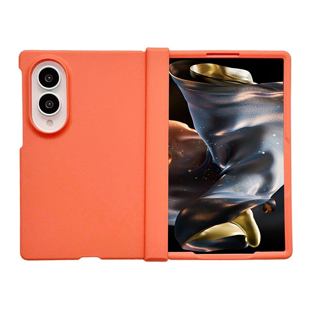 Samsung Galaxy Z Fold8 EIDERWOOD Hårdt Plastik Mobilcover m. Hængsel - Orange