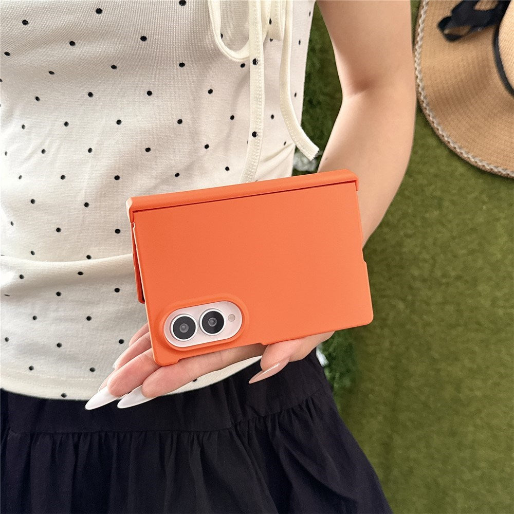 Samsung Galaxy Z Fold8 EIDERWOOD Hårdt Plastik Mobilcover m. Hængsel - Orange