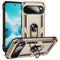 Google Pixel 11 / 11 Pro EIDERWOOD Håndværker Mobil Cover m. 360 Roterbar Kickstand - Guld