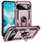 Google Pixel 11 Pro XL EIDERWOOD Håndværker Mobil Cover m. 360 Roterbar Kickstand - Rose Gold