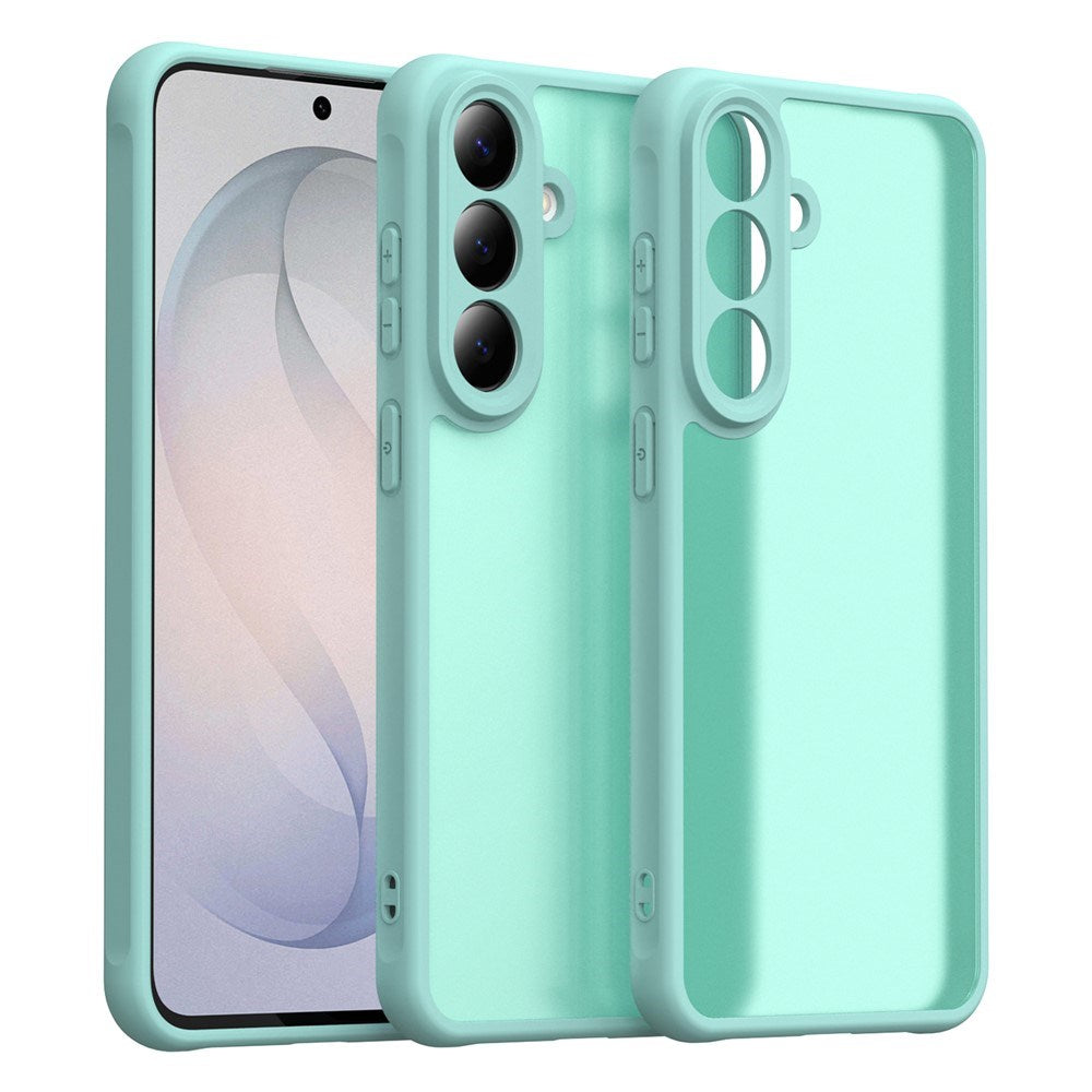 Samsung Galaxy S26 FE EIDERWOOD Mat Hybrid Mobilcover - Turkis