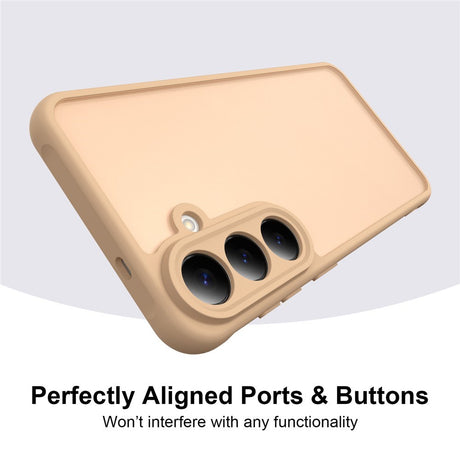 Samsung Galaxy S26 FE EIDERWOOD Mat Hybrid Mobilcover - Gul