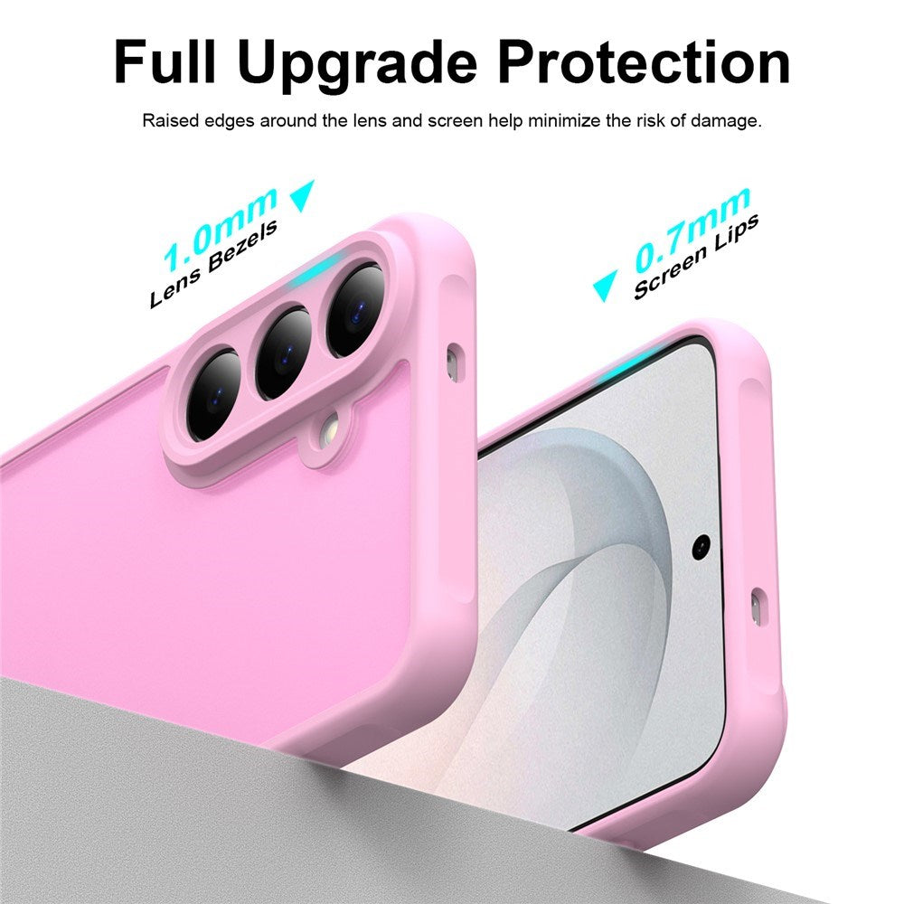 Samsung Galaxy S26 FE EIDERWOOD Mat Hybrid Mobilcover - Lyserød